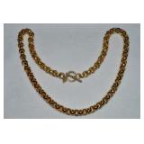 Anne Klein Goldtone Heavy 'O' Link Chain Necklace