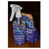 Truly Free Heavy Duty Degreaser Bottle + 5 Refills
