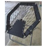 Black Foldable Bungee Chair (Home Depot)