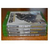 (4) XBox One Call of Duty Games
