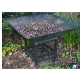 Iron Works Ltd Steel Pyramid Planter 26sq x 20t