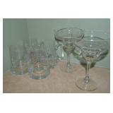 Clear Bar Glassware w/ 4.5" Tall Tankards