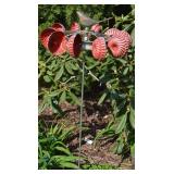 WhirlyThings Garden Art Spinning w/ Bird 43t