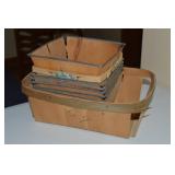 Lot of Vintage Primitive Small Berry Boxes