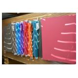 Stack of Multicolor Folders + Hanging Files