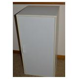 White Doored Cabinet 15.25sq x 30.5t