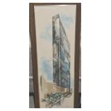 MCM Newhouse United Nations Building Framed