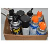 Box of Wasp/Hornet & Mosquito Sprays