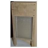 Vintage Crystal Advertising Small Wash Board 16"