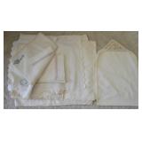 Antique/Vintage Linens w/ Crochet/Embroidery