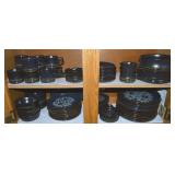 Vintage Denby Langley Kismet Blue Stoneware