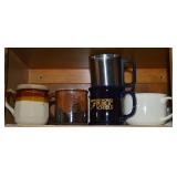 Mugs Lot w/ Des Moines Public Schools, Vintage