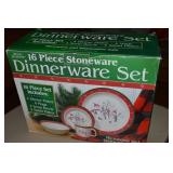 Royal Seasons 16pc Stoneware Dinnerware Set #2