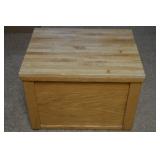 Solid Wood Small Toy / Storage Hinged Chest