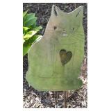Lyall 1999 Handcrafted Metal Garden Art Cat 25t