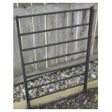 Rebar-staked Garden Trellis 25 x 37t