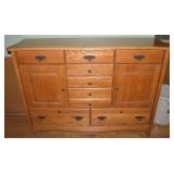 Homemakers 7 Drawer & 2 Cabinet Chest Cupboard