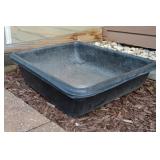 (2) Plastic Outdoor Potting Trays 20 x 26 x 6