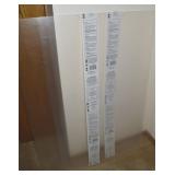 (2) 32x44 Lucite ES Extruded Acrylic Sheets