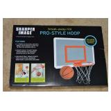 Sharper Image 9" Rim Pro Style Basketball Hoop