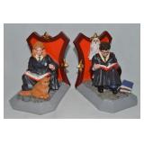 Harry Potter Pair of Resin Bookends 4.5" deep