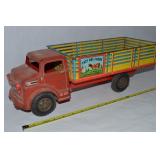 Vtg Louis Marx Pressed Tin Lazy Days Farms