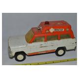 Vintage Tonka Jeep Wagoneer Rescue Pressed