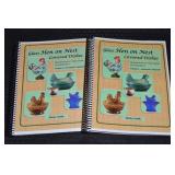 2 Volume Set: Glass Hen on Nest Covered Dishes