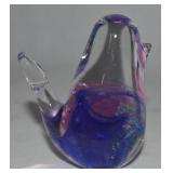 Vtg Mdina Maltese-style Art Glass Bird Figure 3t