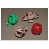 (4) Bakugan Figures