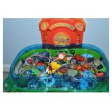 Large Collection of BeyBlade Burst Tops, Launchers