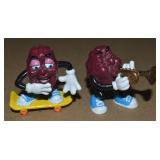 (2) 1988 Applause California Raisins Figures