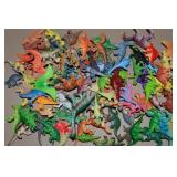 Large Collection of Small Dinosaur Toys