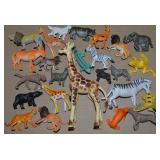 Lot of Animal Toys w/ Safari, Jungle, Cats, Dogs+