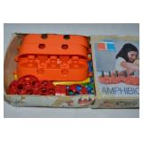 Vtg Tupperware Toys Amphibio Building Set