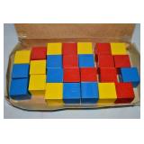 Vtg Tupperware Toys 26pc Busy Blocks Set