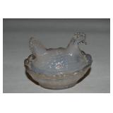 Boyd Enchantment Glass Salt Dip Hen on Nest