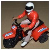 Vtg Schaper Stomper 3 Wheeler ATV w/ Rider