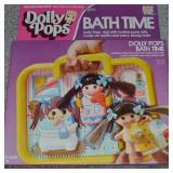Vtg Knickerbocker Dolly Pops Bath Time Sealed Set