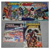(4) Vintage Comic Books + Kid Stuff Transformers