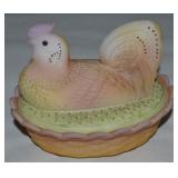 Fenton 95th Anniversary Handpainted Folk Art