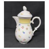 Mitterteich Bavaria Germany Yellow Band Coffee Pot