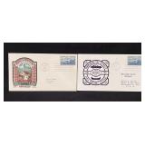 July 24, 1951 Pair First Day Covers Founding of