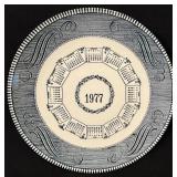 1977 Royal China Currier & Ives Collector Plate