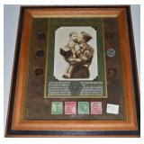 The Gathering Storm WII-era Stamp & Coin Set w/90%