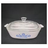 Corningware Blue Cornflower 1 Quart Casserole