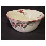 Better Homes BHG Winter Forest Salad Serving Bowl