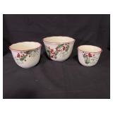 Better Homes BHG Winter Forest Stacking Bowl Set