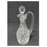 Waterford Crystal Cruet w/ Stopper 7.5" t