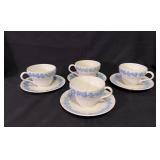 Wedgwood Queensware Lavender/Cream Shell Edge